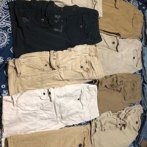 Men’s cargo shorts & jeans